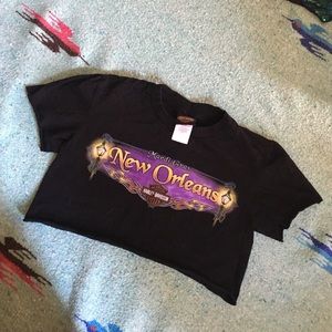 Harley Davidson New Orleans Crop Top