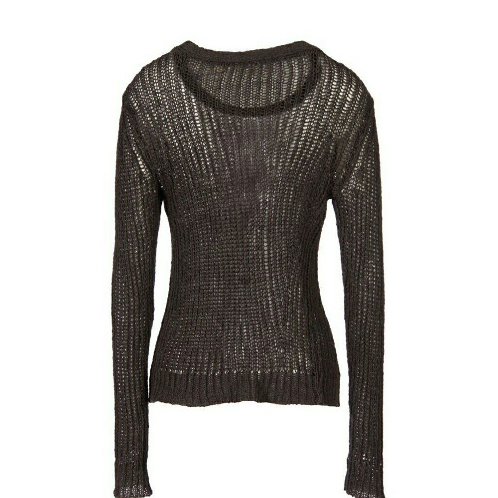 INHABIT S linen/cotton open stitch sweater NWT$245