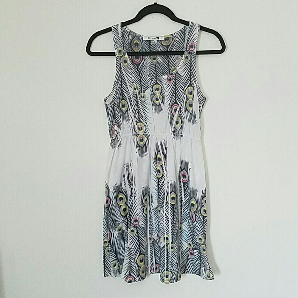Peacock dress