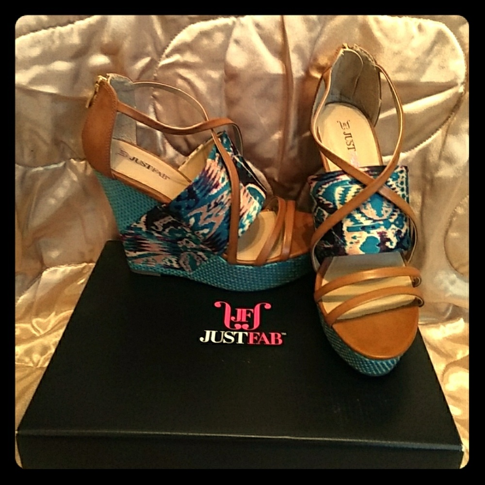 Just Fab Multi color shoes