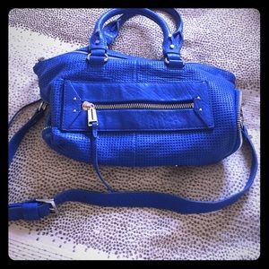 She + Lo Rise Above Mini Perforated Satchel