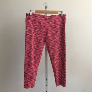 Fabletics Pants - Fabletics Pink Stripe Salar Capri Fabletics Pants - Fabletics Pink Stripe Salar Capri