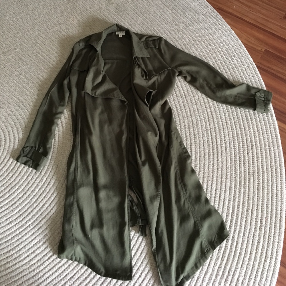 LA Hearts trench coat