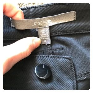 Joes black denim jeans
