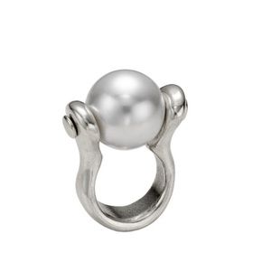 Uno de 50 pearl ring (medium)