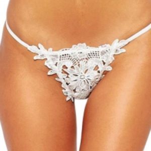 ‼️Free w/ purchase Crochet lined thong