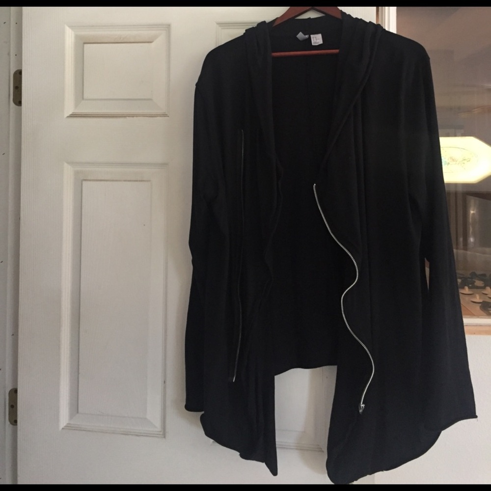 Divided - Black Asymmetrical Jacket