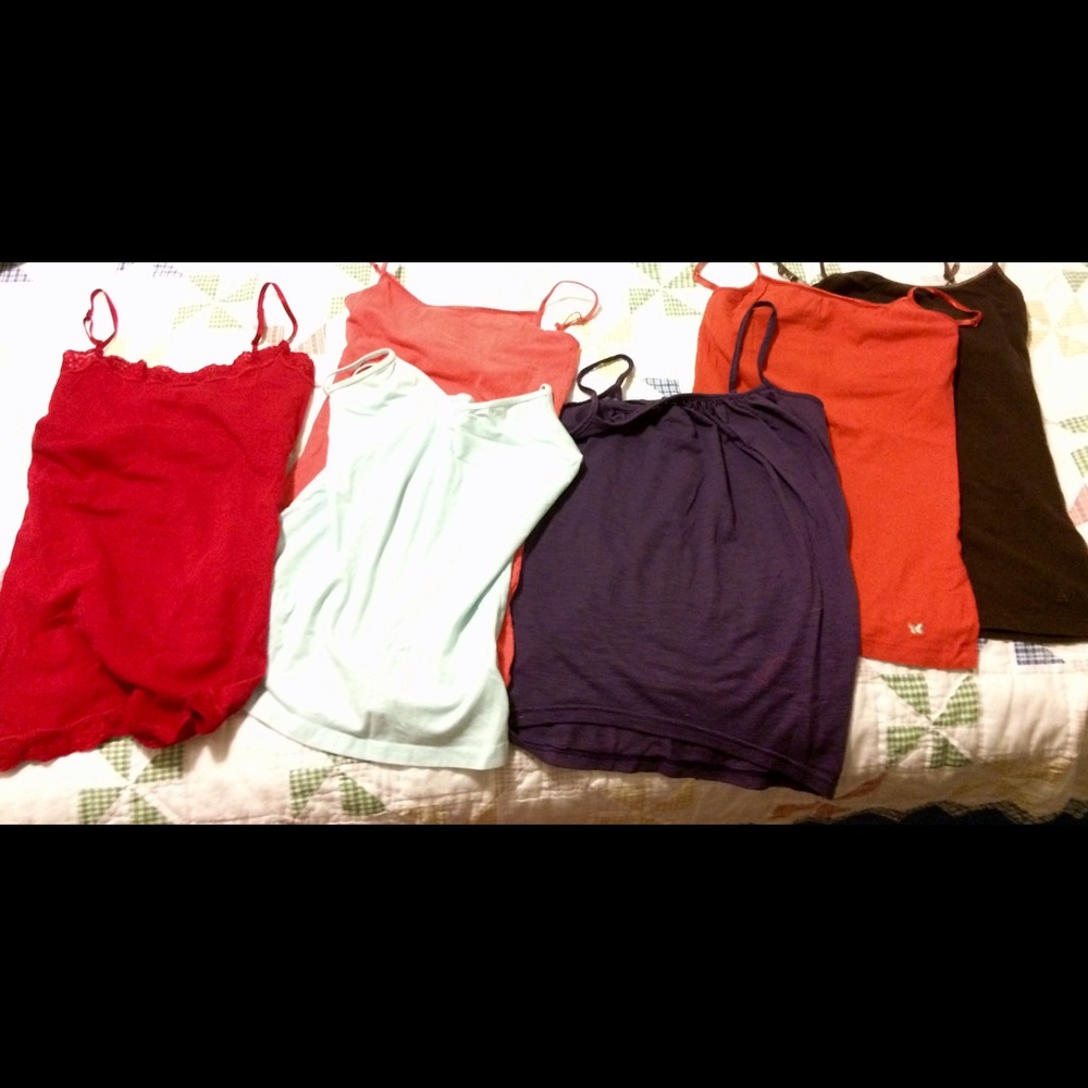 8 camisoles