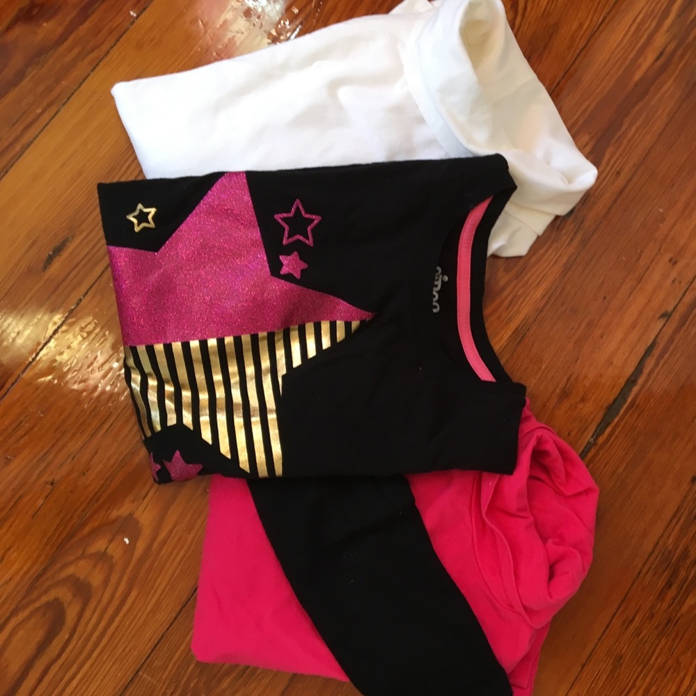 Three long sleeve shirts 7/8
