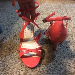 Coral Heels from Dillard's