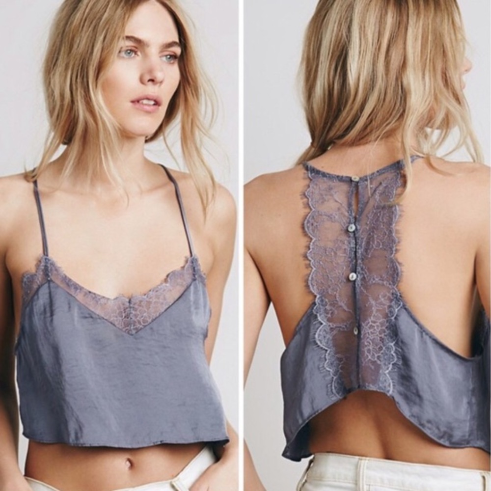 Eclipse Lace Crop Top Bralette Brami Cami Black - Picture 1 of 3