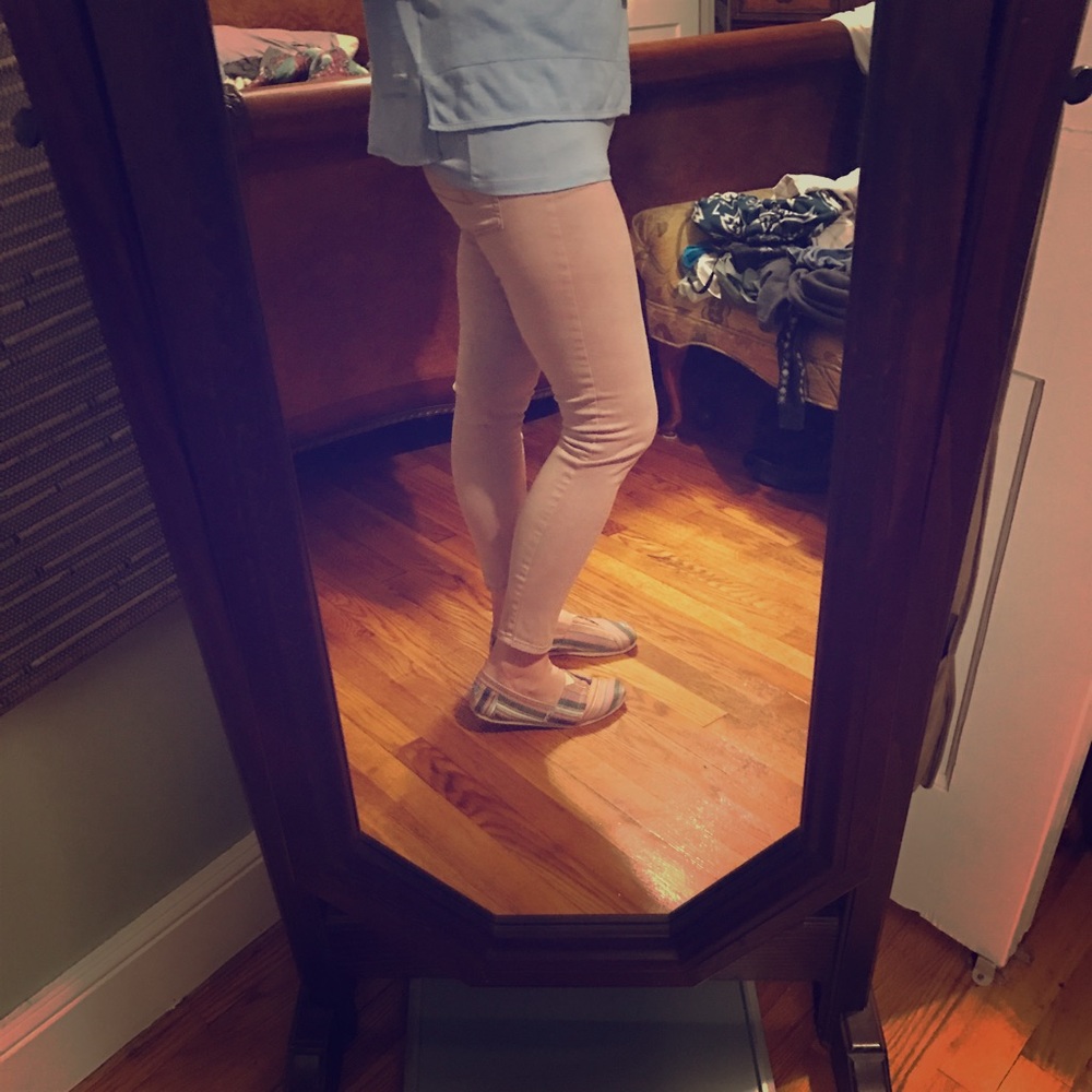 Super stretch sateen American eagle jegging