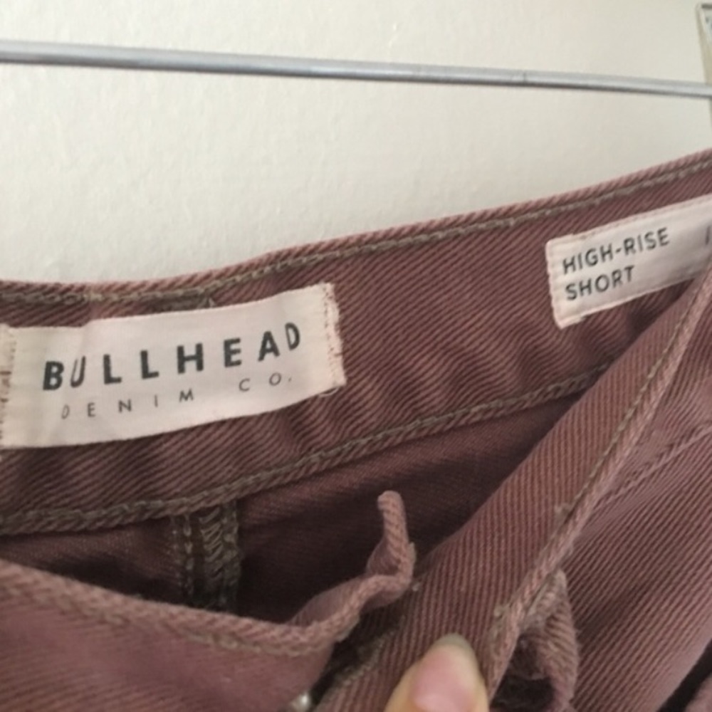 Bullhead High-Rise Denim Shorts - Picture 2 of 3