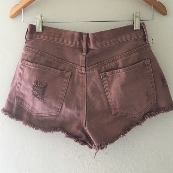Bullhead High-Rise Denim Shorts - Picture 3 of 3