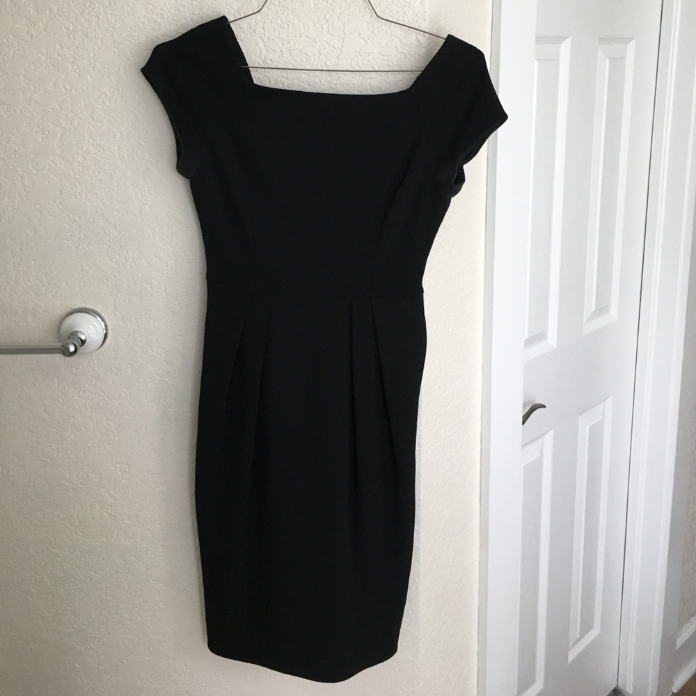 DVF little black dress