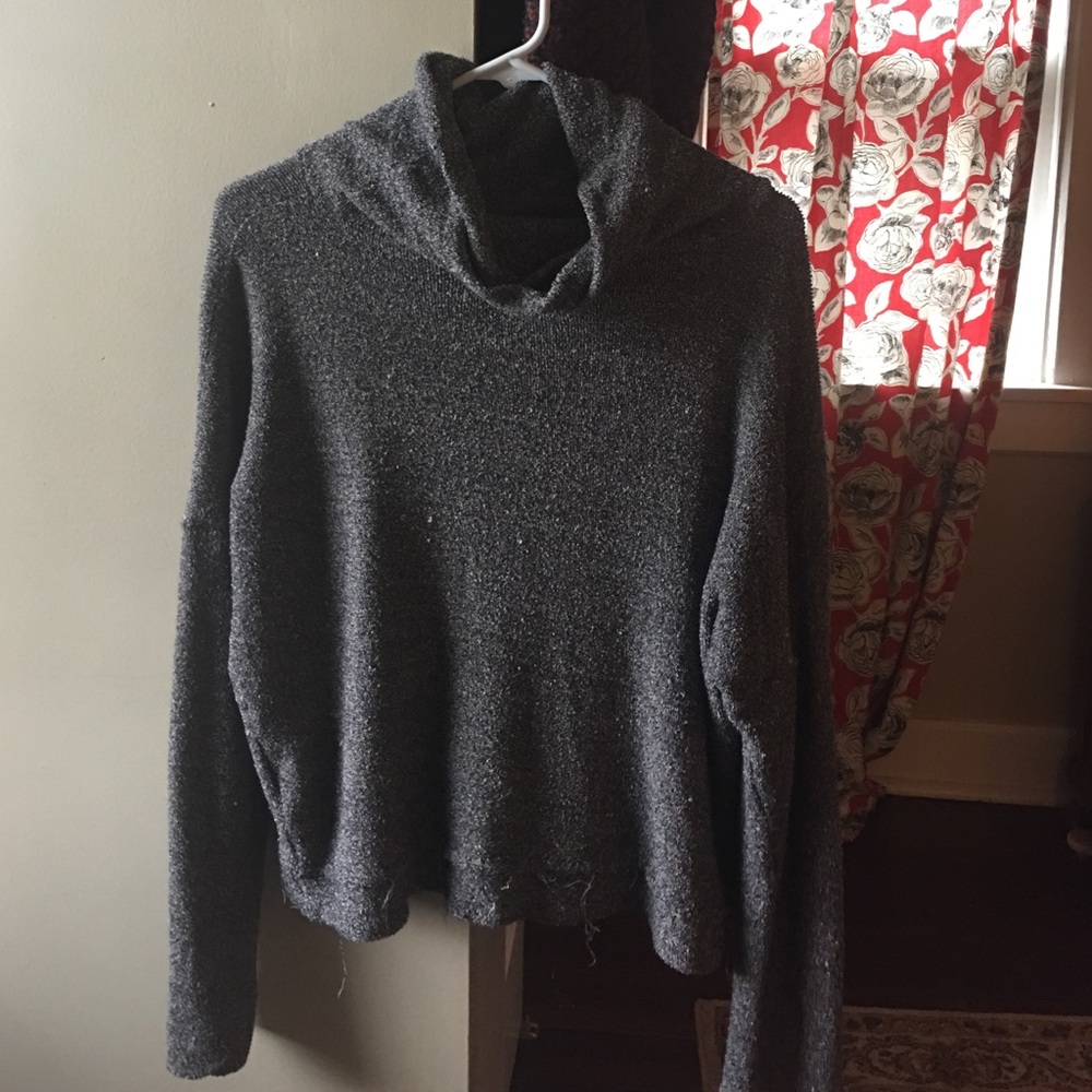 Cotton/silk blend sweater