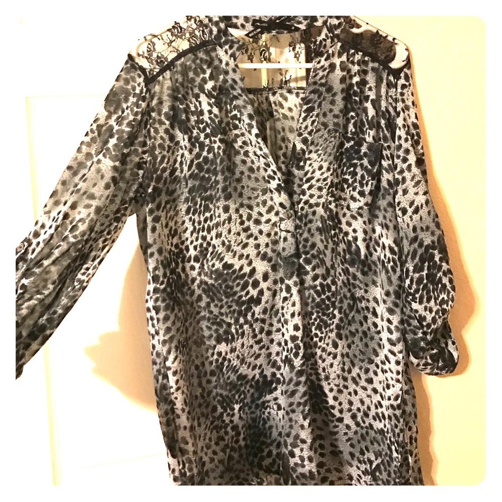 Long sleeve blouse