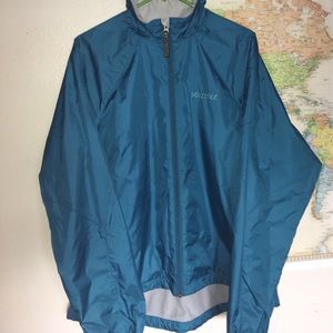 Lightweight blue Marmot jacket