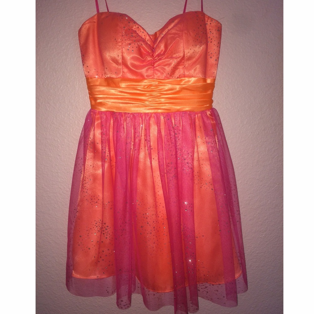 Pink/Orange Dress 💛
