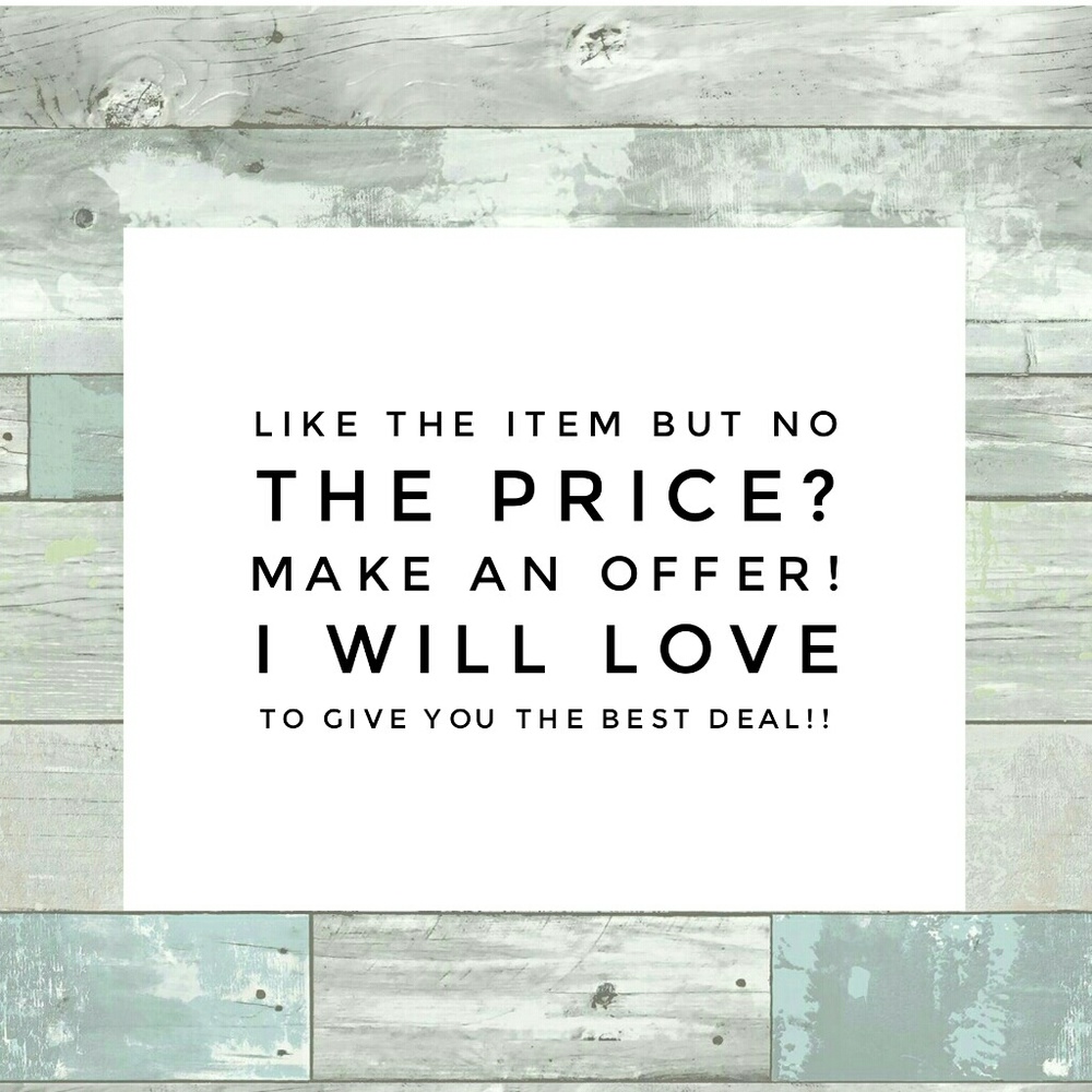 Make a reasonable offer!! ✨💐