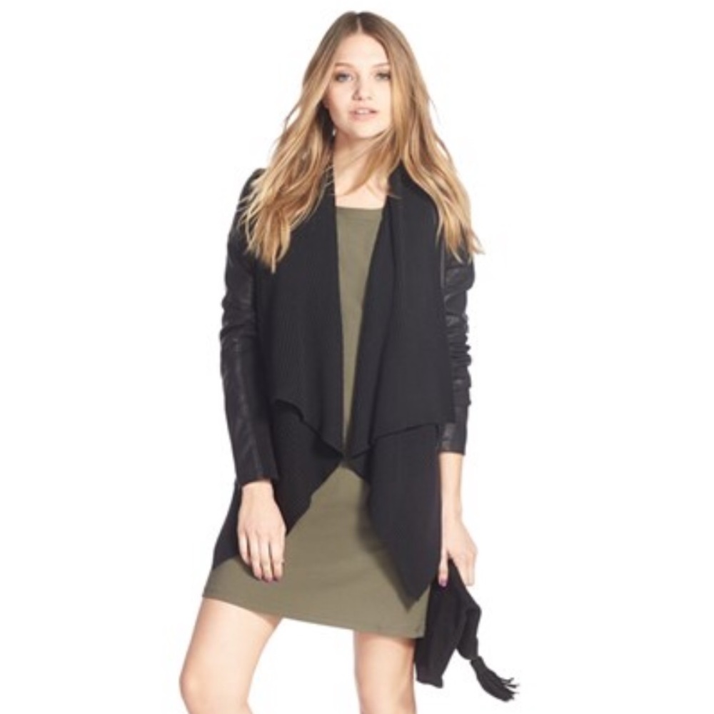 NWT BlankNyc All or Nothing faux leather jacket
