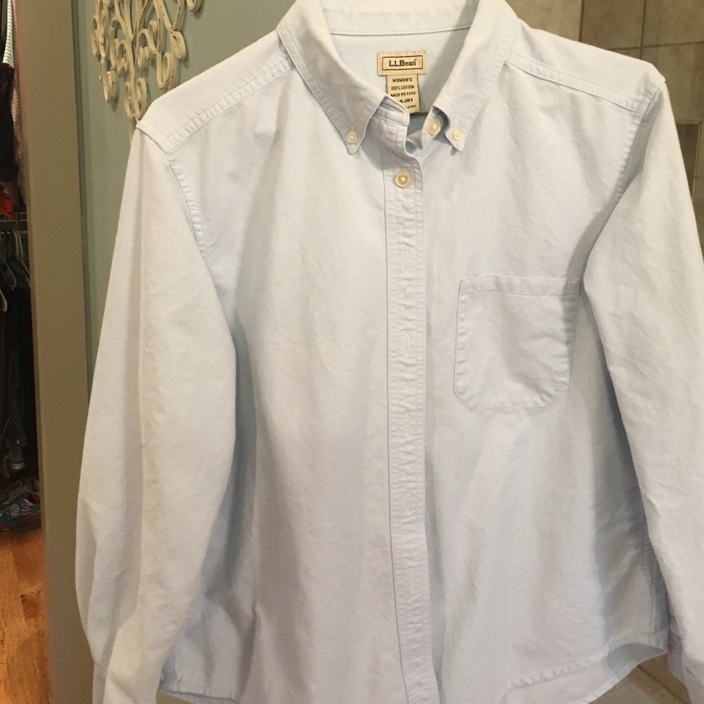 LL Bean oxford cloth shirt