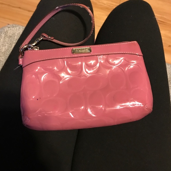 Large Coach Wristlet - Picture 2 of 5