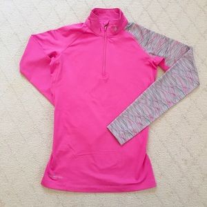 Nike Pro Combat Dri-Fit Therma-Fit Fitted 1/4 Zip