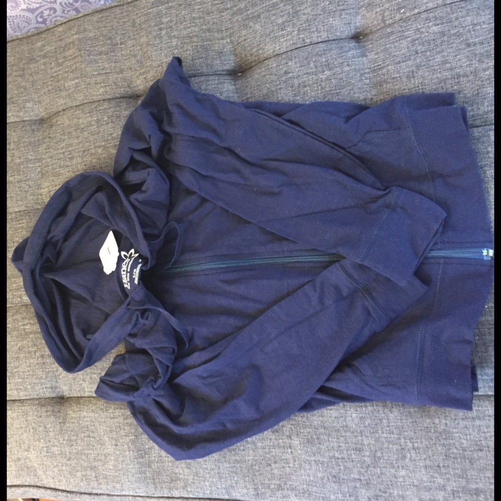Hanes lightweight, zip sweatshirt