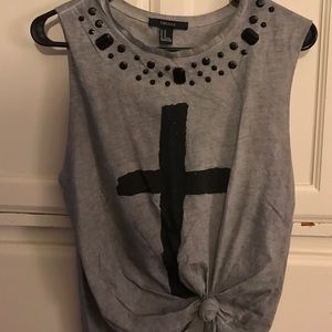 Cute cross tank!