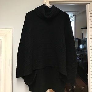 Never used black cape sweater