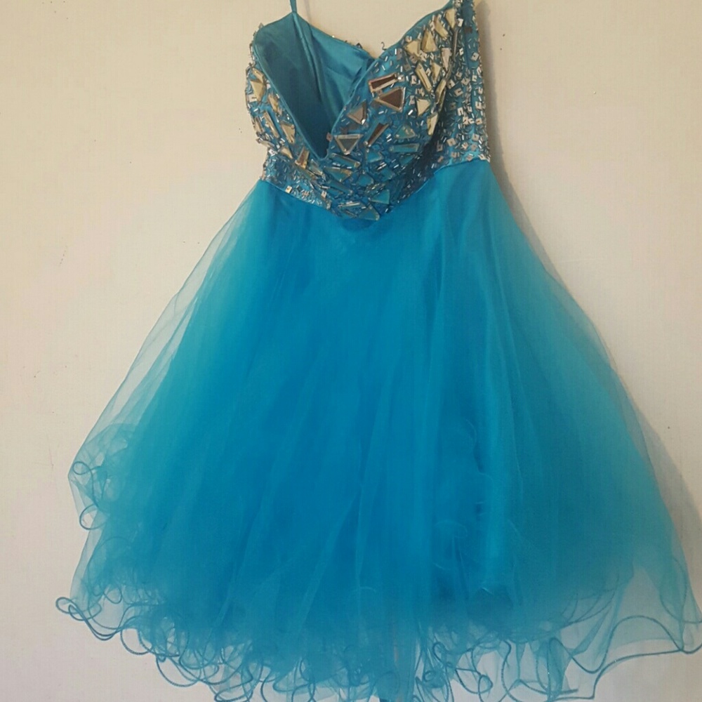 Lovely blue formal dress