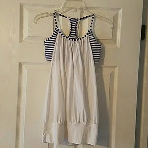 Tank top with built-in bra