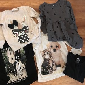 5pack super cute bundle all EUC from H&M!