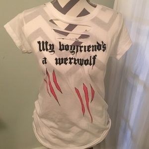 Wildfox 'My Boyfriend's A Werewolf' Tee