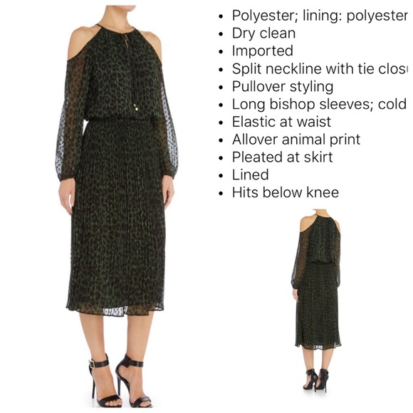 •SALE• Michael Kors Animal Print Dress - Picture 4 of 4