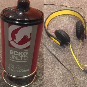 Ecko Unltd. Headphones and Bluetooth Speaker