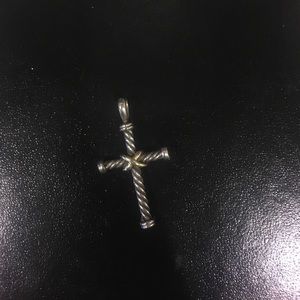 David Yurman cross pendant