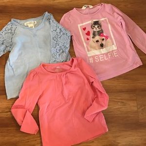 3pack cute long sleeve tees!
