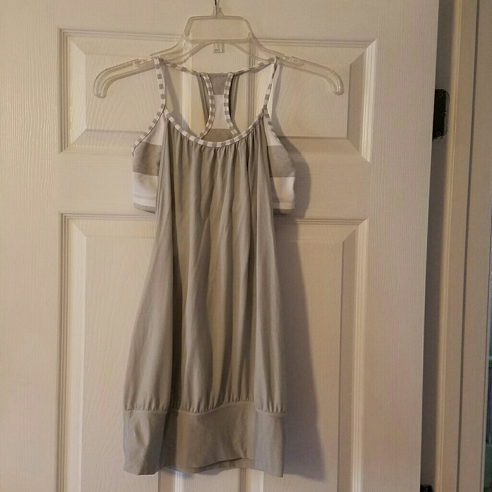 Tank top with built-in bra