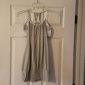 Tank top with built-in bra