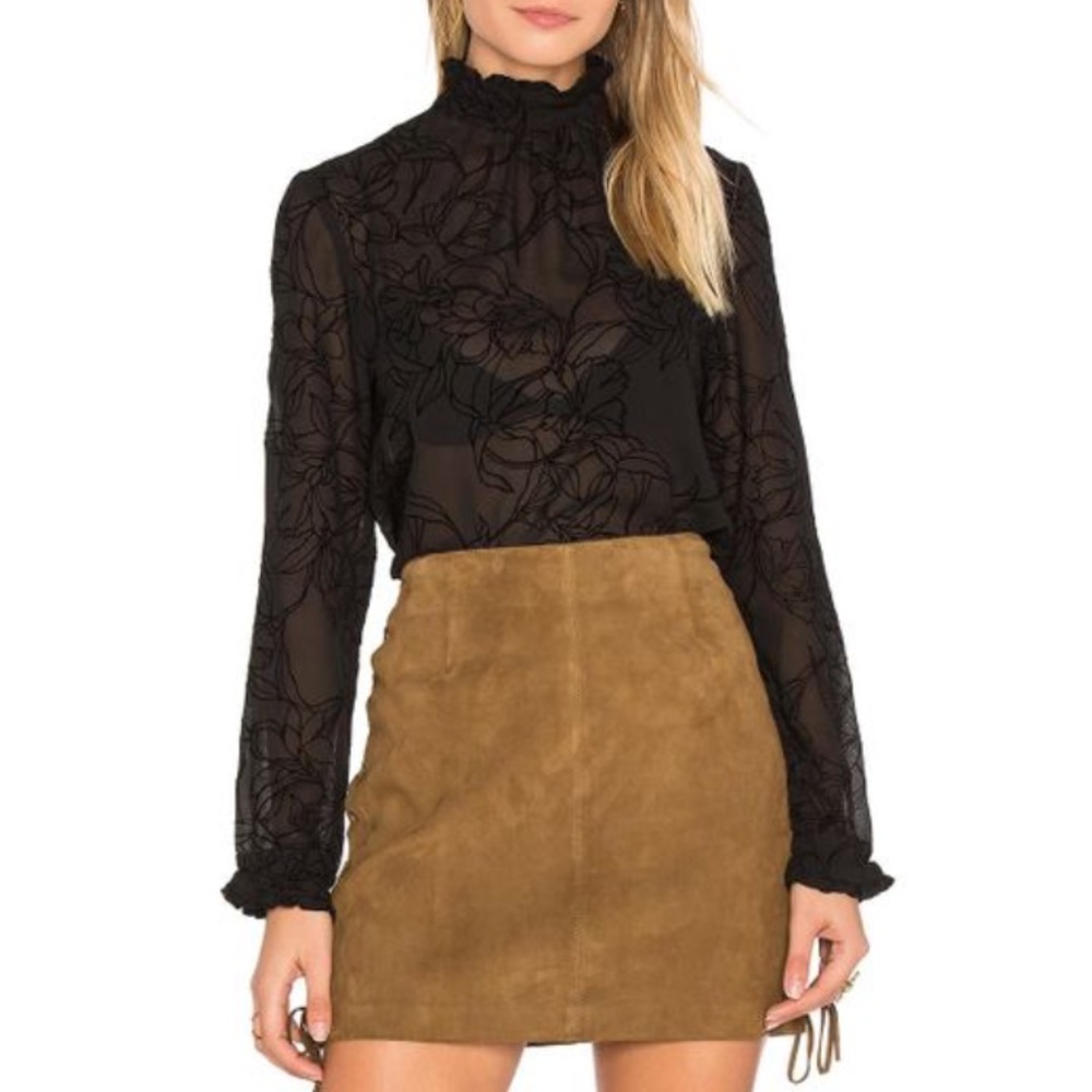 MINKPINK sheer blouse