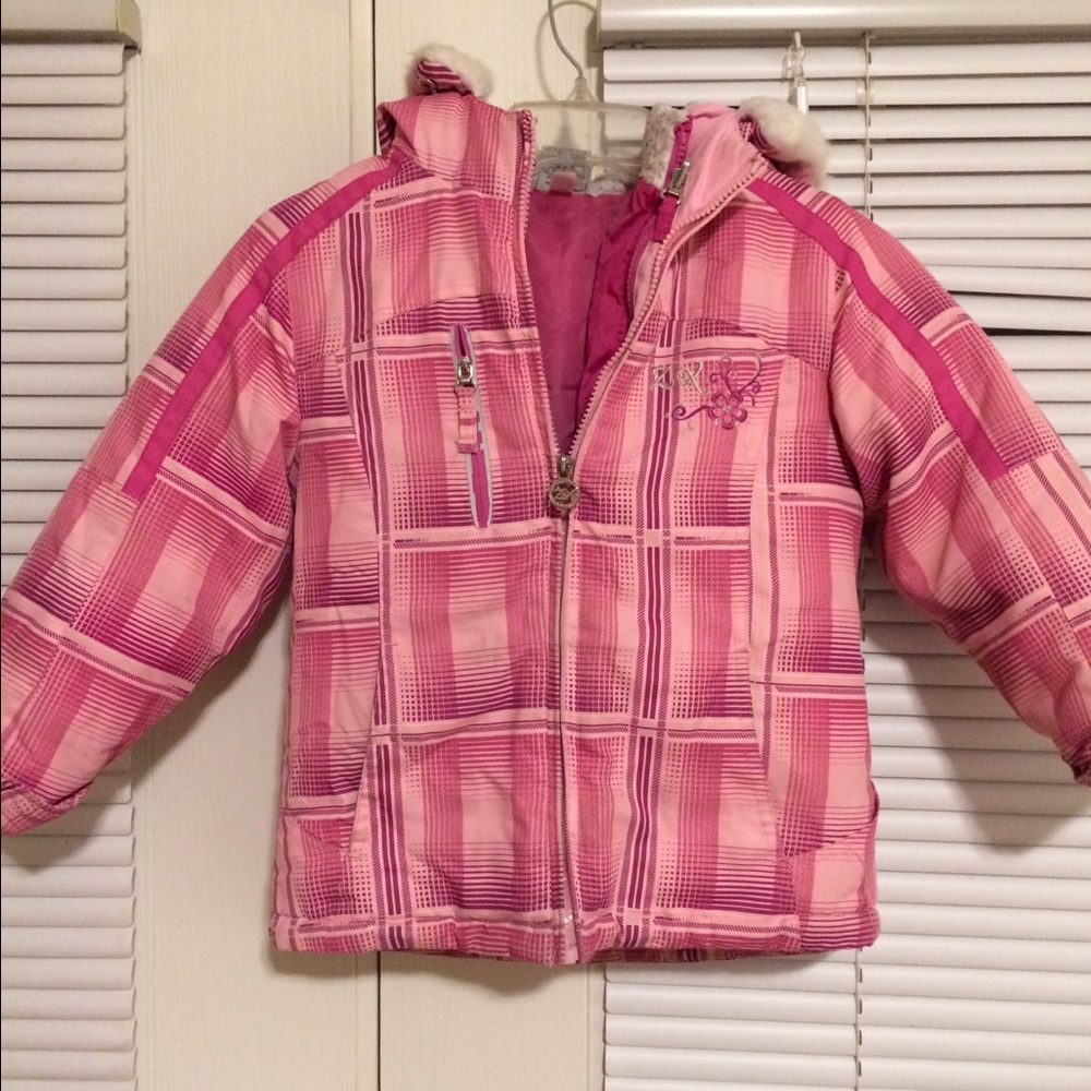 Girls 2 in 1 winter coat