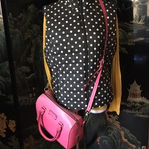 Pink Kate Spade Bowler Bag