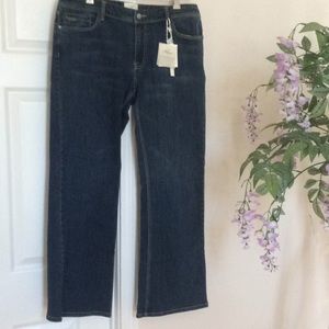 NWT White House Black Market Denim Blanc fit