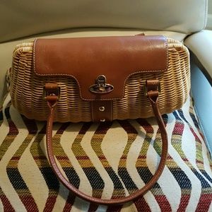 Aigner Straw Purse
