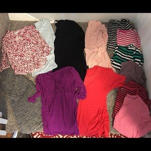 Medium maternity shirts