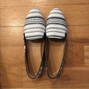 Jcrew strip flats