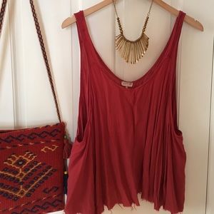 Free People Swing Cami Flowy Tank Top XS
