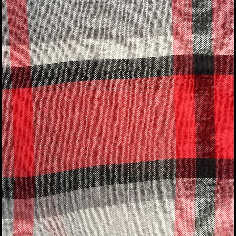 Plaid Infinity Scarf